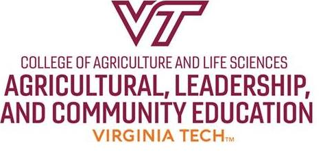 Virginia Tech College of Agriculture and Life Sciences Agricultural, leadership, and community education